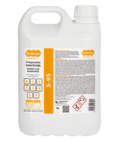 Concentrated insecticide floor cleaner 5L | Bacterisan