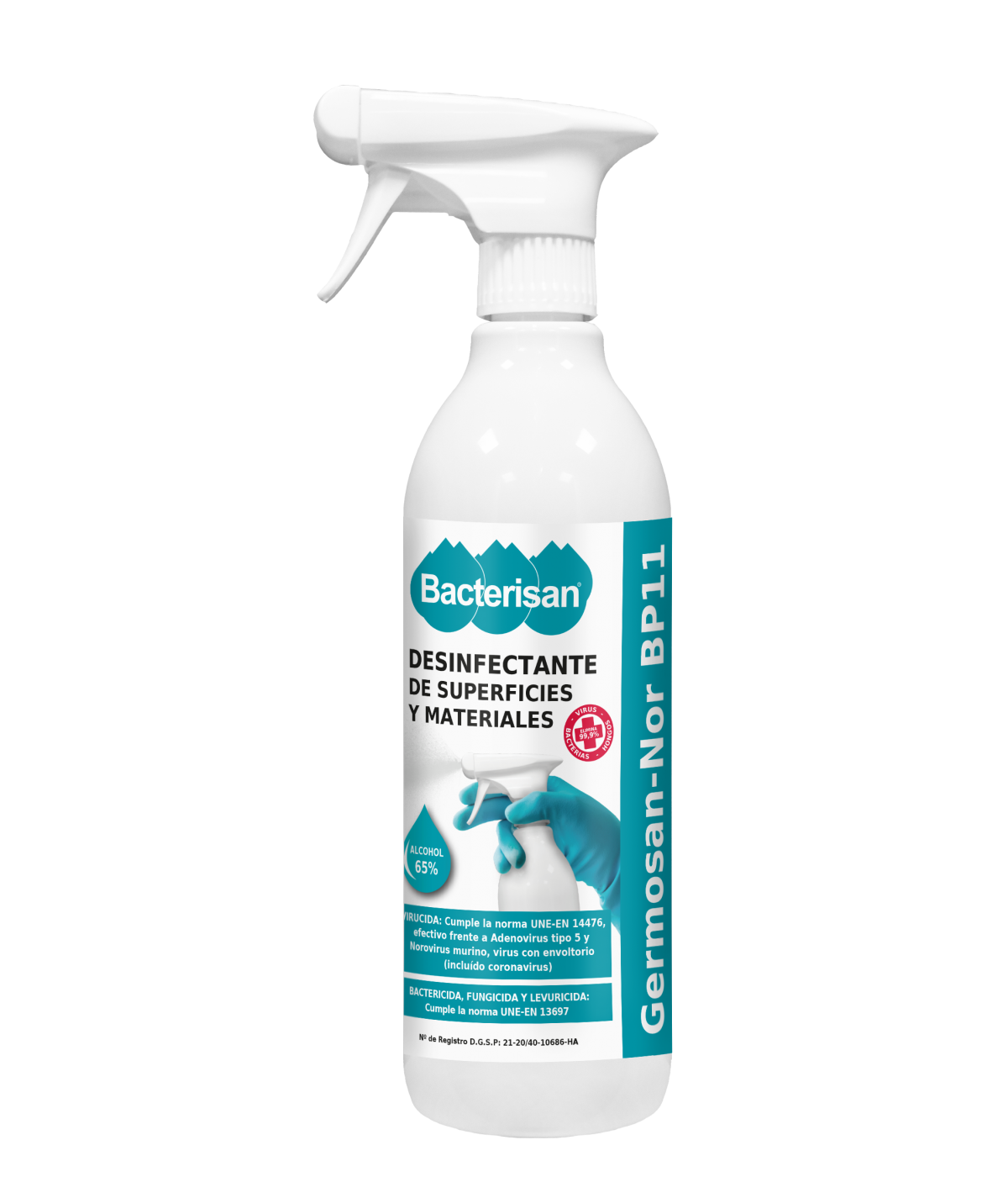 Germosan Nor BP11 | Limpiador desinfectante | Bacterisan