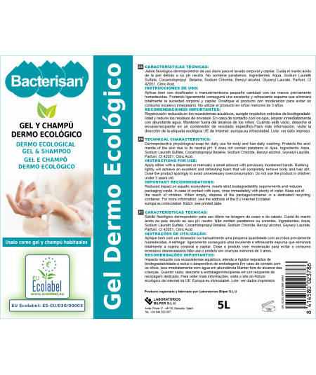 Hospigel | Gel dermoecológico protector | Bacterisan