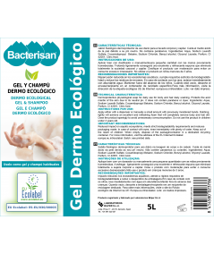 Hospigel | Gel dermoecológico protector Ecolabel| Bacterisan