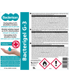 Bacterigel G-3 | Desinfectante manos | Bacterisan