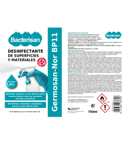 Germosan Nor BP11 | Limpiador desinfectante | Bacterisan