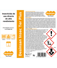 Desinsan Insec-Ter plus | Insecticida Termonebilizable | Bacterisan